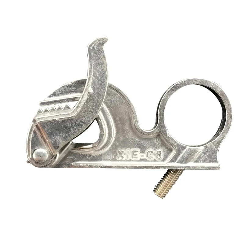 Toggle clips for embossing machine