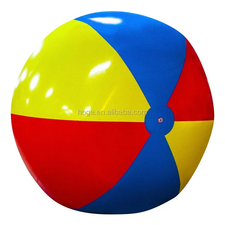 Jumbo Colourful PVC 100cm Inflatable Beach Ball For Promotion