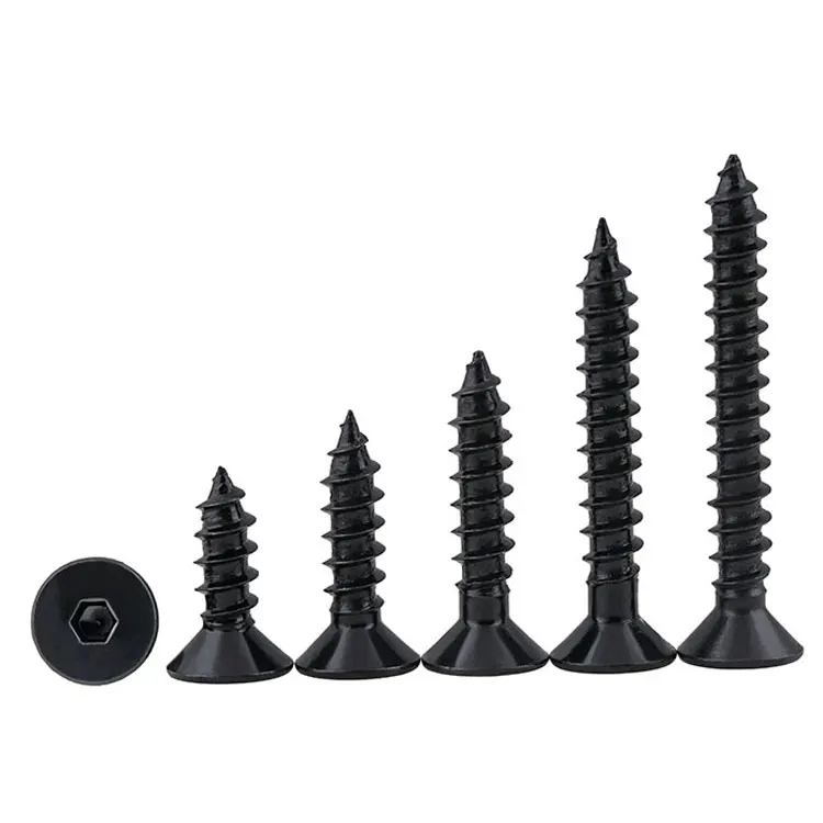 Equipment For Self-Tapping Screws And Black Hex Countersunk Head Self Tapping Self Tapping Screw