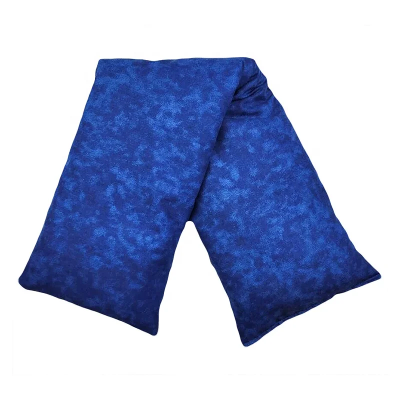 factory microwave wheat bag heat pack reusable lavender long weighted heating pad for pain relief