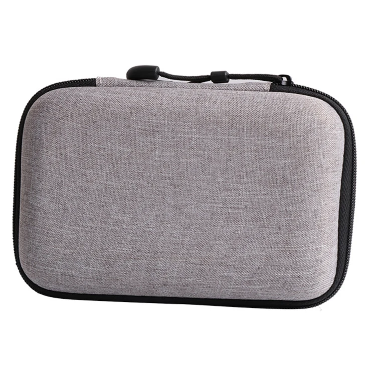 1860D Nylon Black EVA hd hdd hard drive carrying bag,EVA storage portable hard shell bag Case