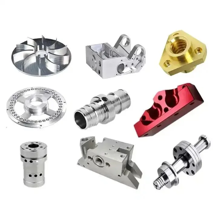 High Precision CNC Machined Parts in Aluminum Steel Brass for Custom Manufacturing
