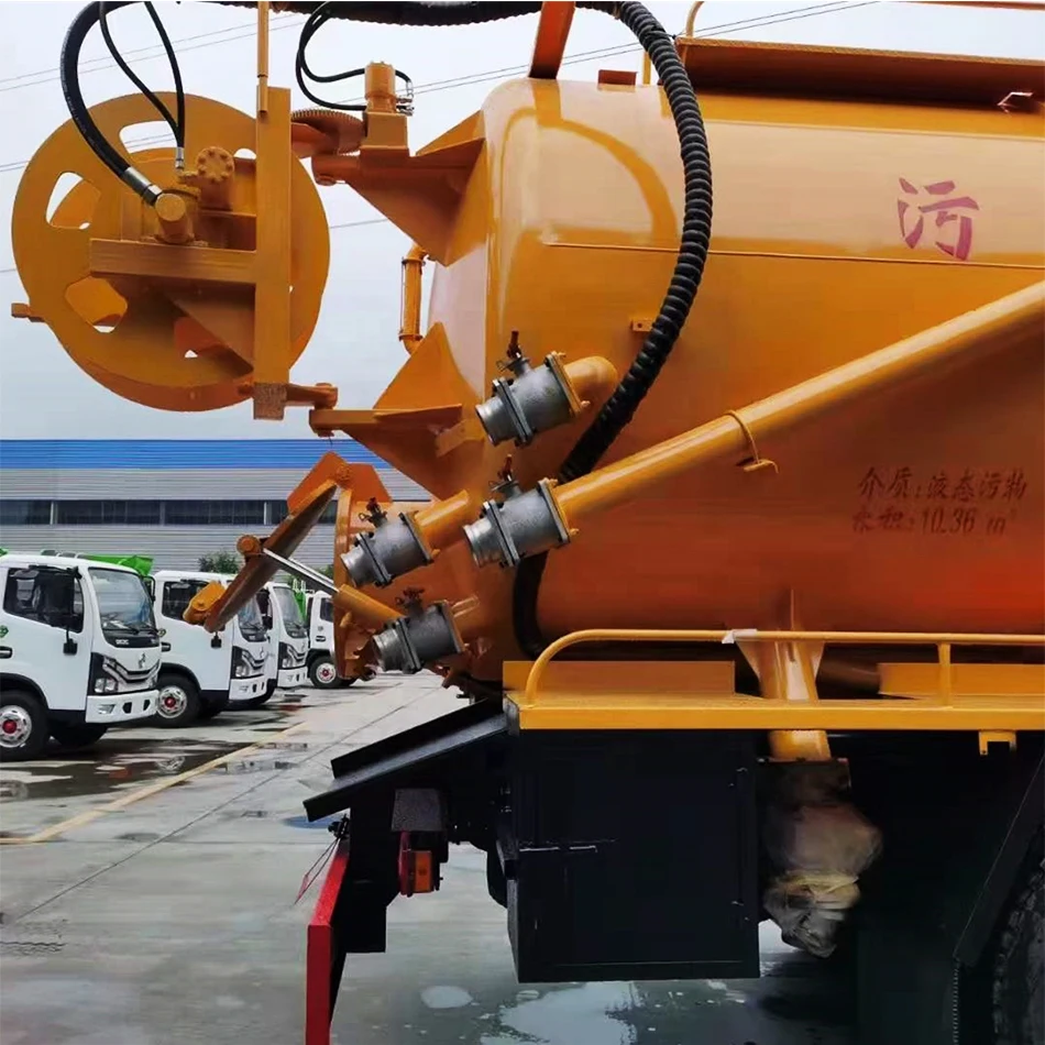 Высококачественный вакуумный резервуар Dongfeng 6*4 LHD RHD новый китайский всасывающий грузовик цена