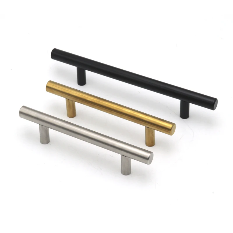 factory price T bar stainless steel cabinet door handle