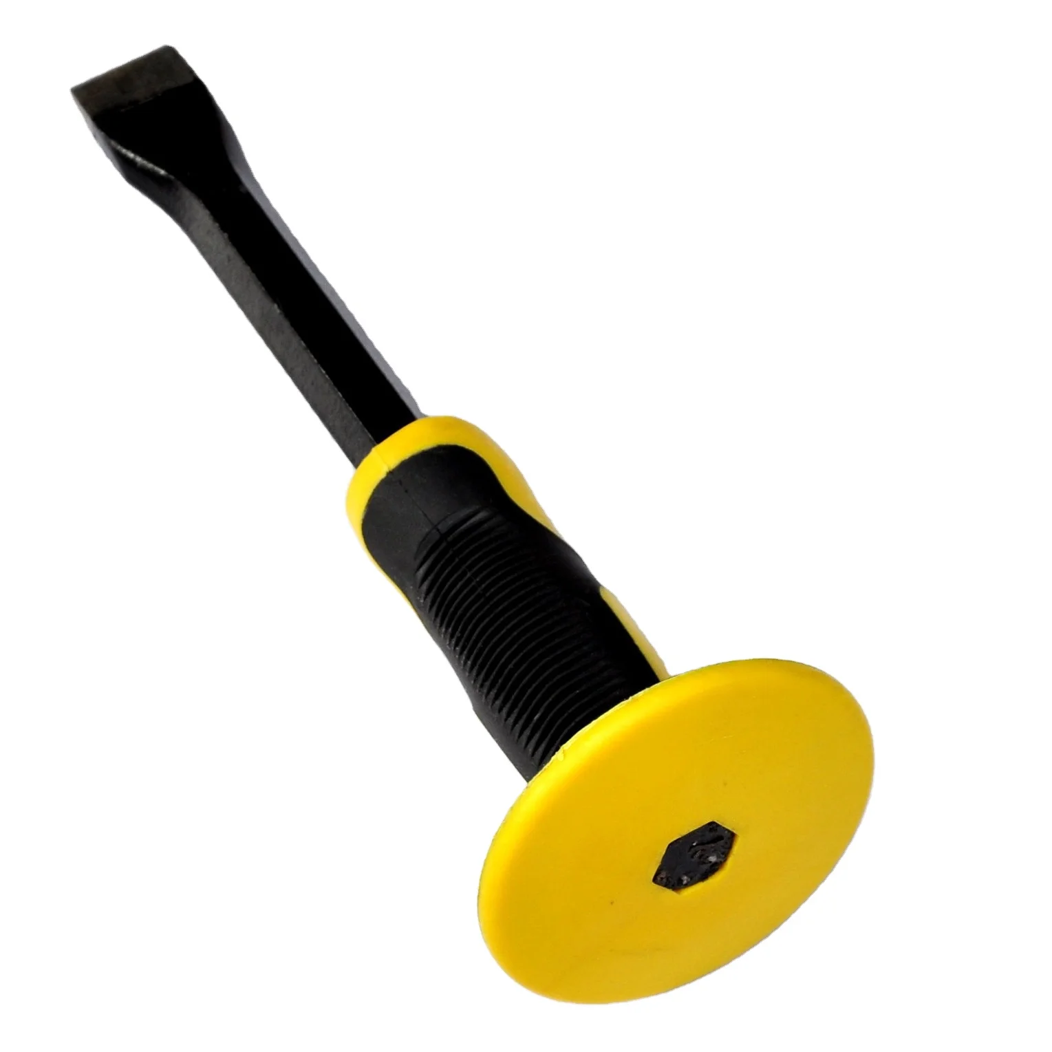 Chisel Mason chisel with thickness and wide handguard, prevent slipping and absorbs vibrations