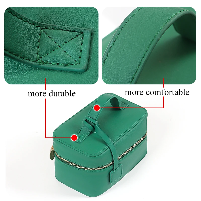 custom designer pu travel cosmetic bag organizer leather beauty makeup box toiletry cases fancy makeup bag