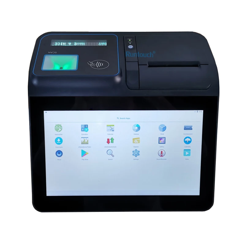 Экологически чистый мини складной Android tpv pos pdv с держателем для карты MSR и печатного пространства