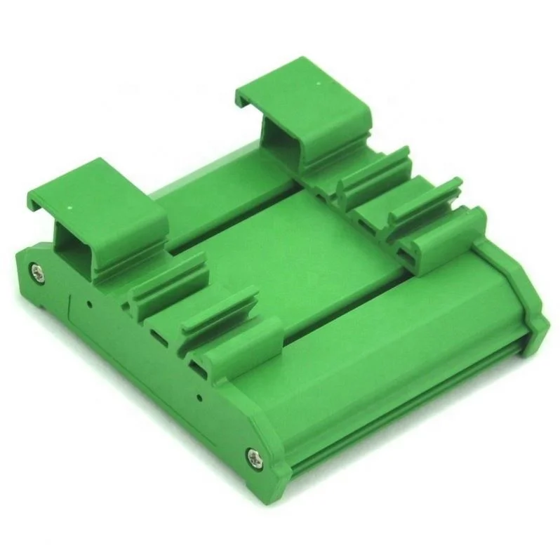 DIN Rail Mounting Carrier Bracket Terminal Block Connector Plastic Box PCB Mounting Adapter PCB Housing PCB Width 72mm