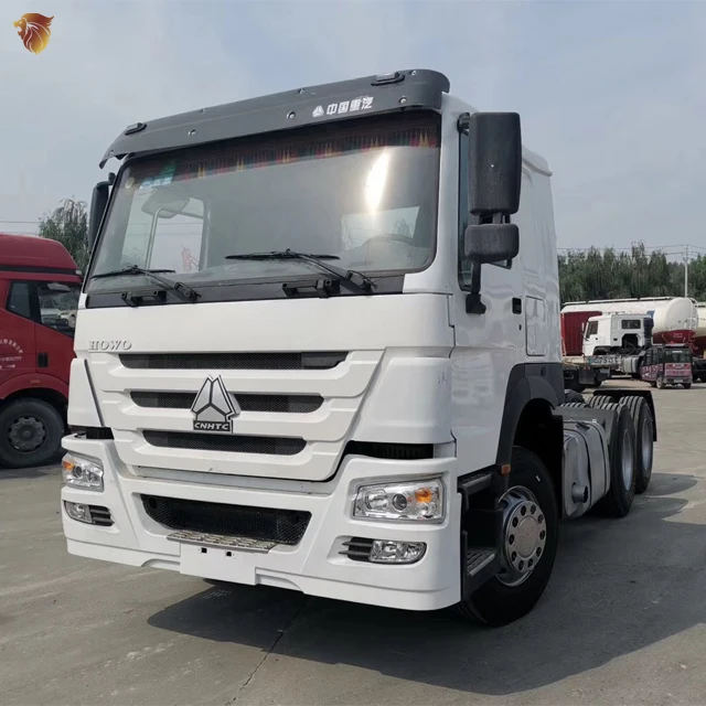 Good Price Used Sino HOWO Tractor Head 430HP 6*4 10tires For Sale