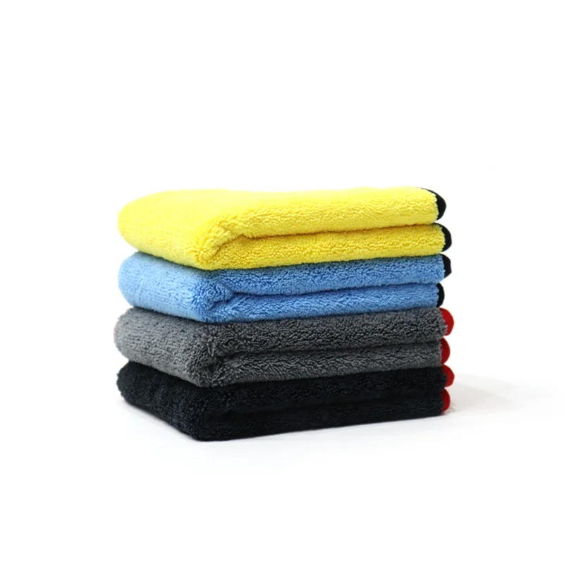 AUTO TIGER Dual action Long short side Car polishing cloth Drying towel