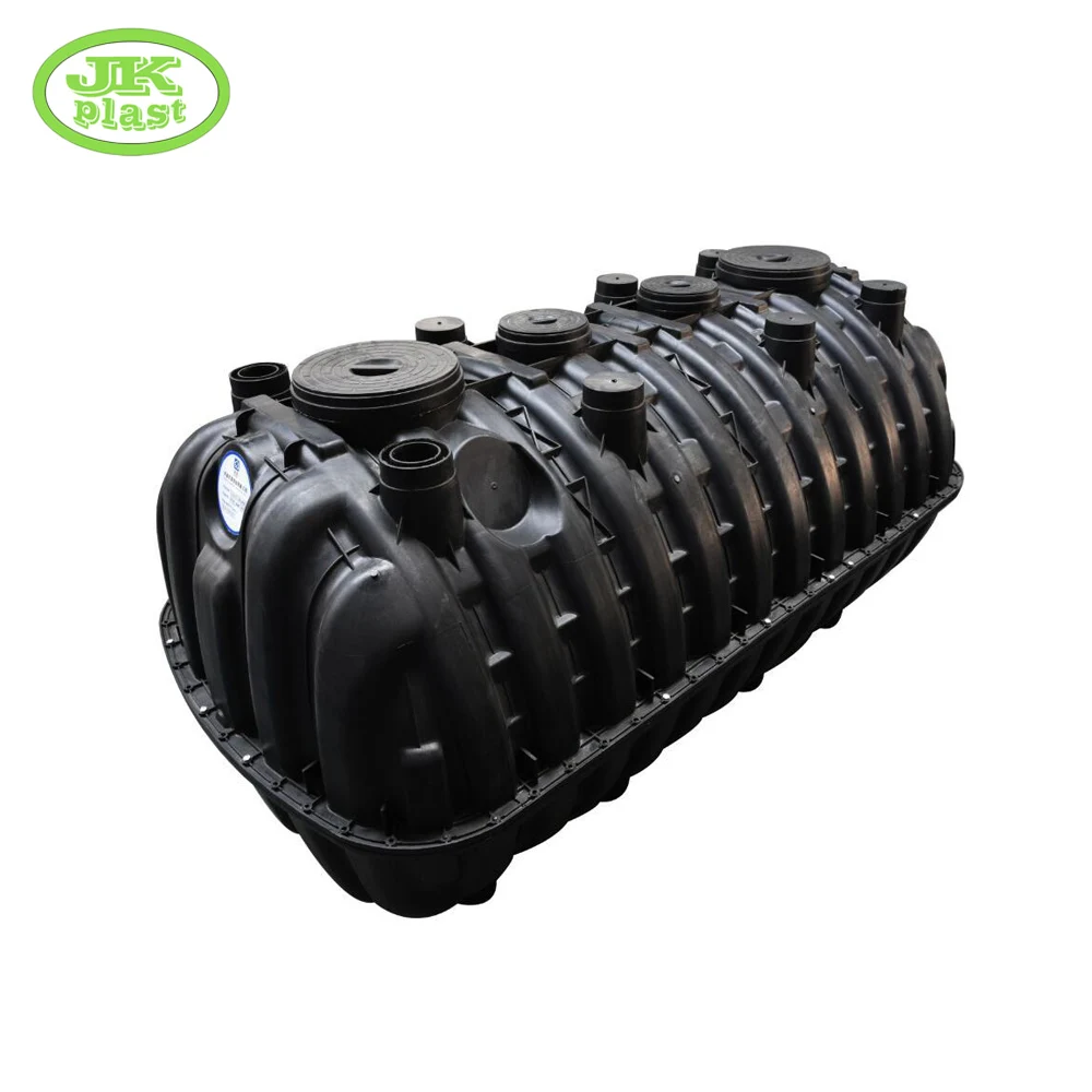 Thickened plastic 2cbm septic tank buried sewage treatment tank