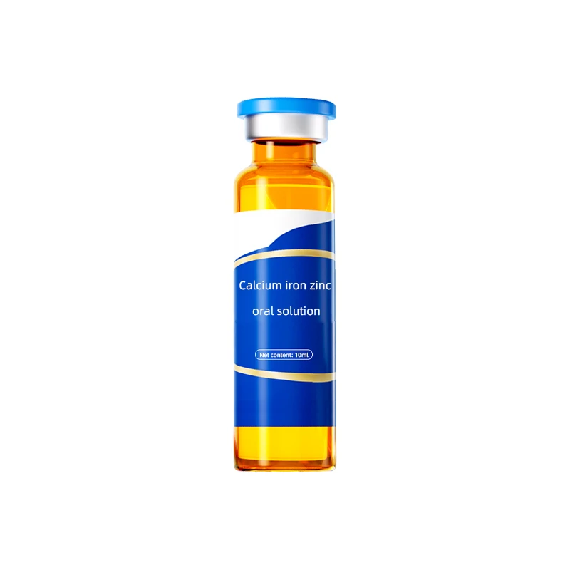 Custom calcium iron zinc oral liquid supplement Immune Support health calcium supplement iron vitamin manufacturer