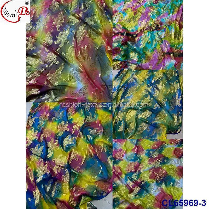 Металлический бархат ручной работы золотой дизайн шелк вышивка на натуральный тюль сетка блестящая кружевная ткань для