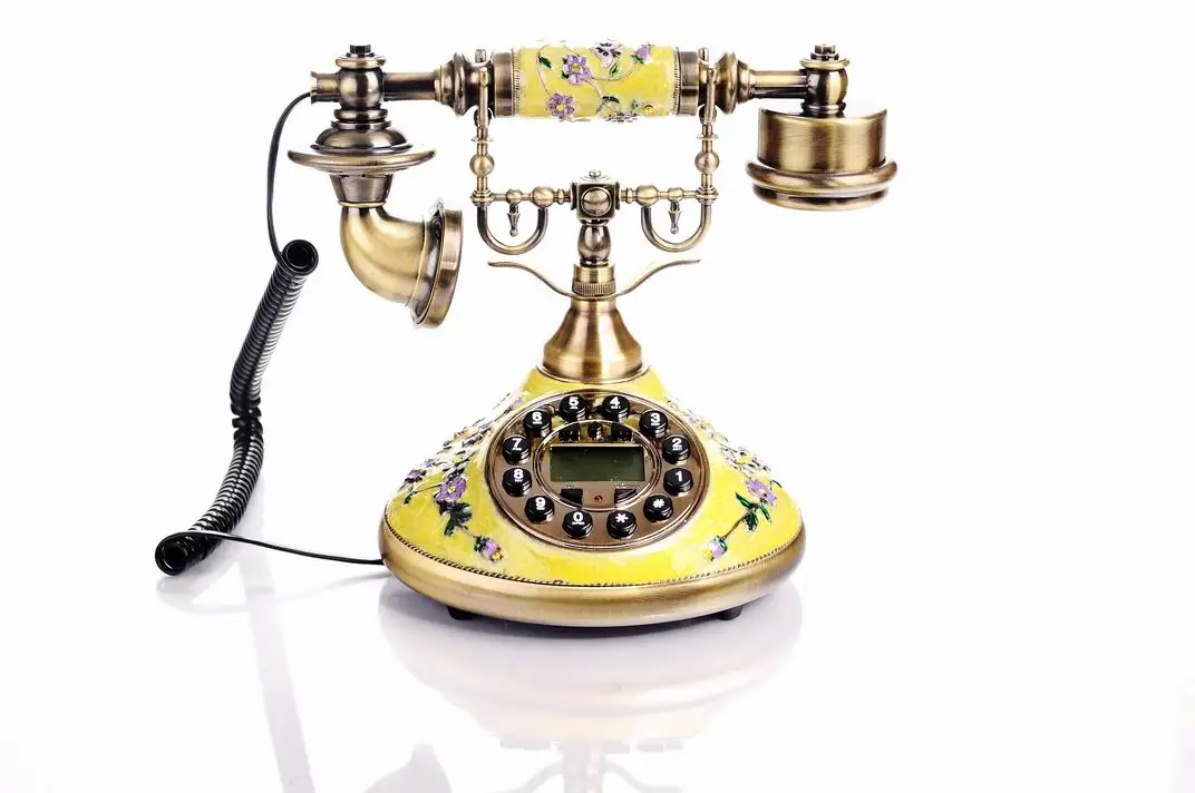 Modern Home Furniture metal antique telephone