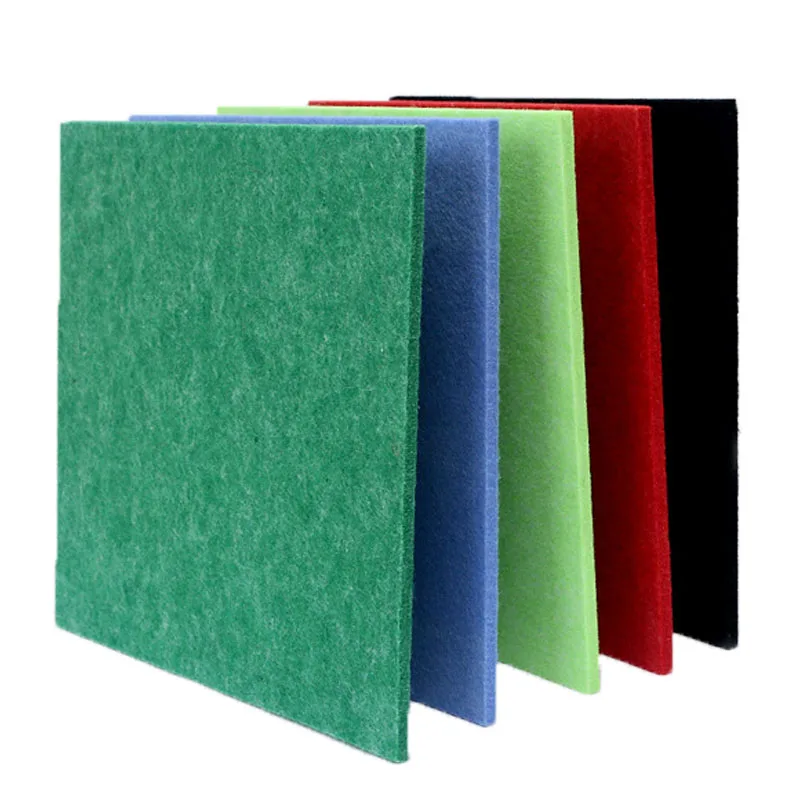 Felt Soundproof Decorative Pet Polyester Fiber Acoustic Panels 3d wall Felt Soundproof Office Decorative Fiber Acoustic Panels