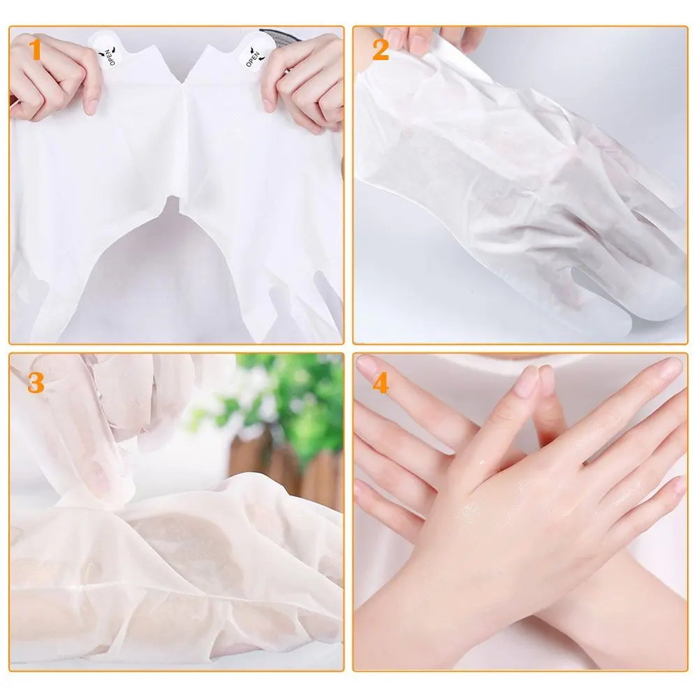 Private Label Repairing Hand Mask for Dry Hands SPA Masks with Natural Plant Extract Hand Care