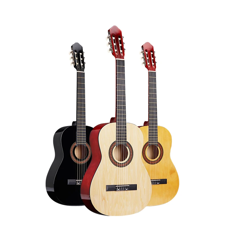 GQD-H38Y-1 Cheap Price Supplier Wood Guitar Wholesale 41 Inch Classic Guitar