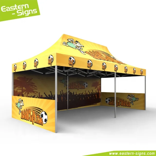 Waterproof collapsible 10x20 pop up outdoor trade show aluminium canopy tent for advertising