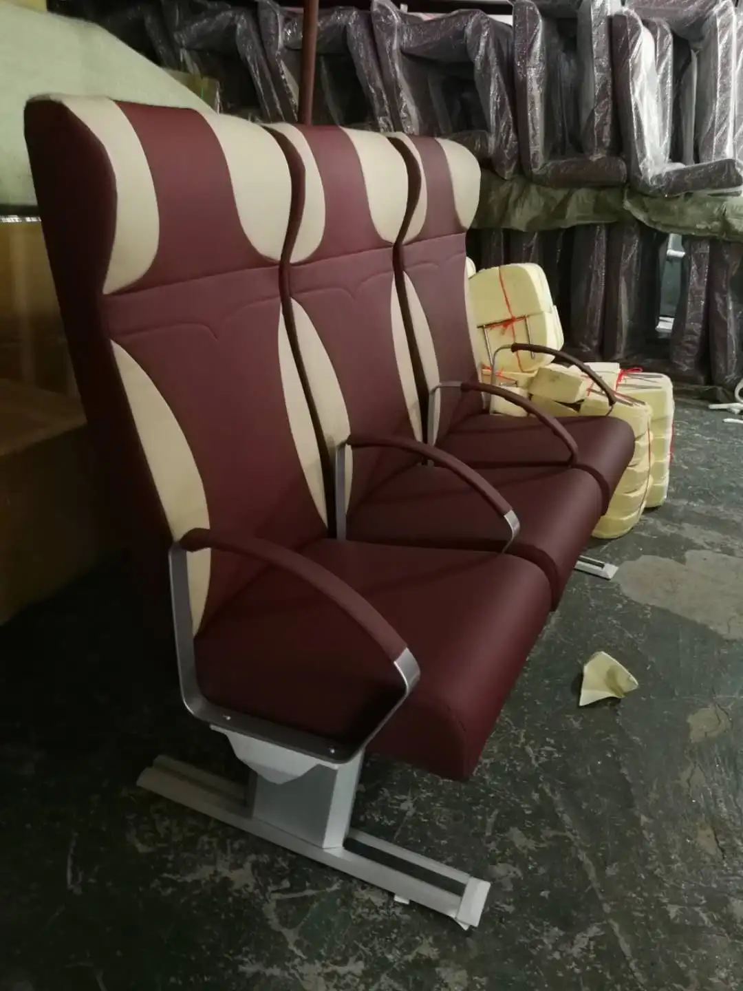 PU passenger seats ferry chair cruise boat seats