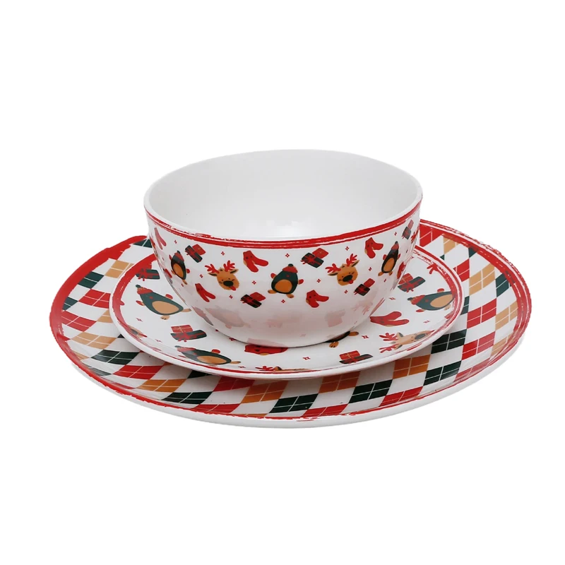 Dinner Plate Porcelain Dinnerware Porcelain Dinner Set Cheap Purple Dinnerware Dinner Set Glazed