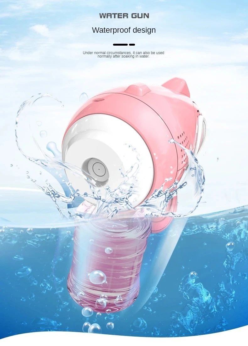 2024 New Arrivals 2 in 1 Electric Spray Gun Summer Outdoor Water Guns For Kids Pool Beach Toys