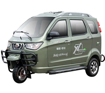 YAOLON China Made In tuk tuk tricycle motorcycle closed cabin passenger tricycle 3 wheel  Passenger Tricycle Petrol Type