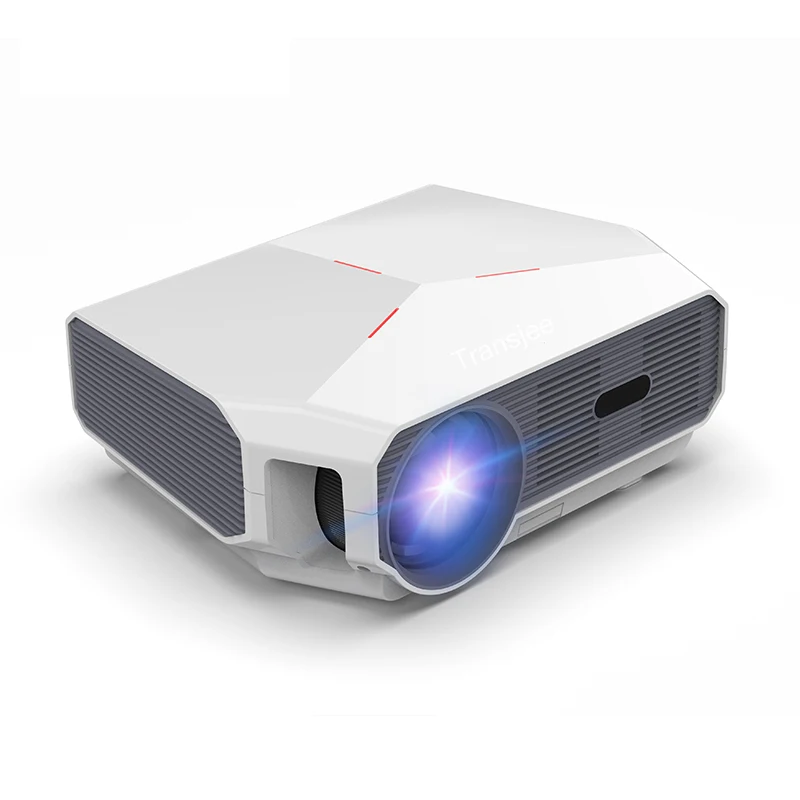 
Wholesale 3800 LUMENS Led Multimedia HD Beamer Support 1080P 4K Video 3D LCD Home Theater Cinema Projector 