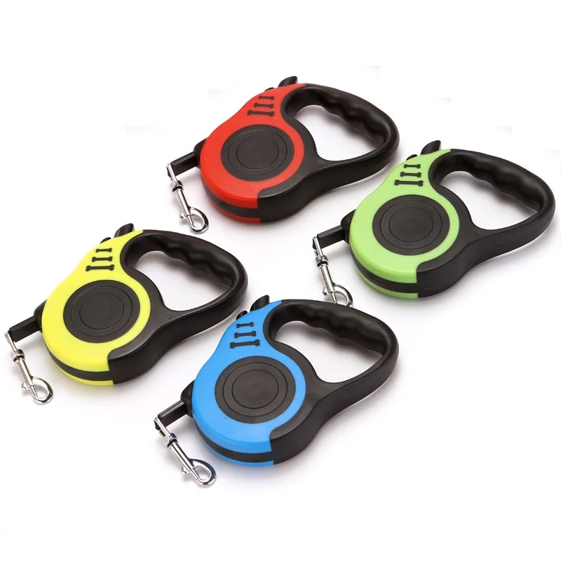 Wholesale Premium Quality Pet Leash Retractable Nylon Rope Dog Leash Quick Release Pet Dog Retractable Leashes