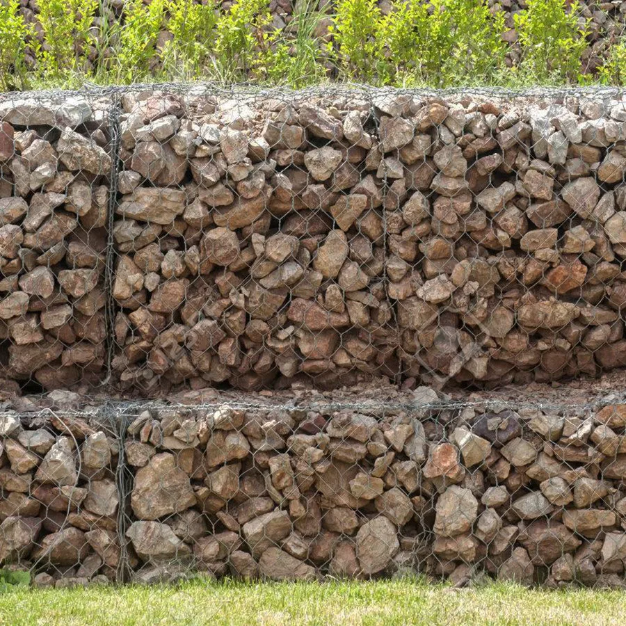 Cheap Price 2 x 1 x 1m PVC Coated/Galvanized Gabion Basket/ Stone Cage