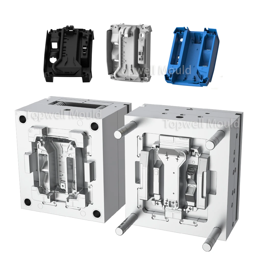 TOPWELL Oem Customized Abs Rubber Pp Pc Pa Pa6 Acrylic Nylon Polypropylene Parts Plastic Injection Molding