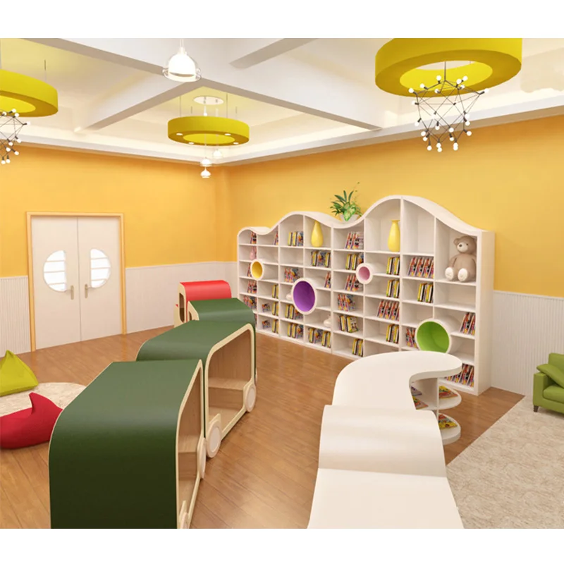 Kids Wooden Reading classroom preschool furniture for saling from Cowboy