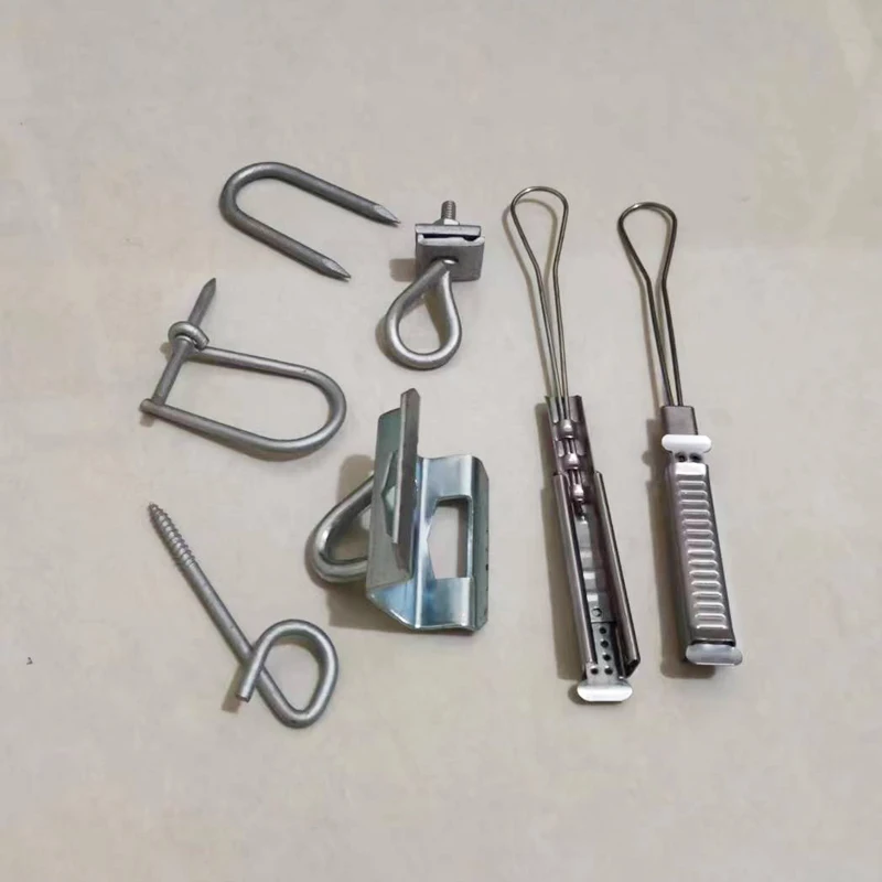 Wholesale FTTH Accessories Fiber Optic cable drop wire tensioner clamps