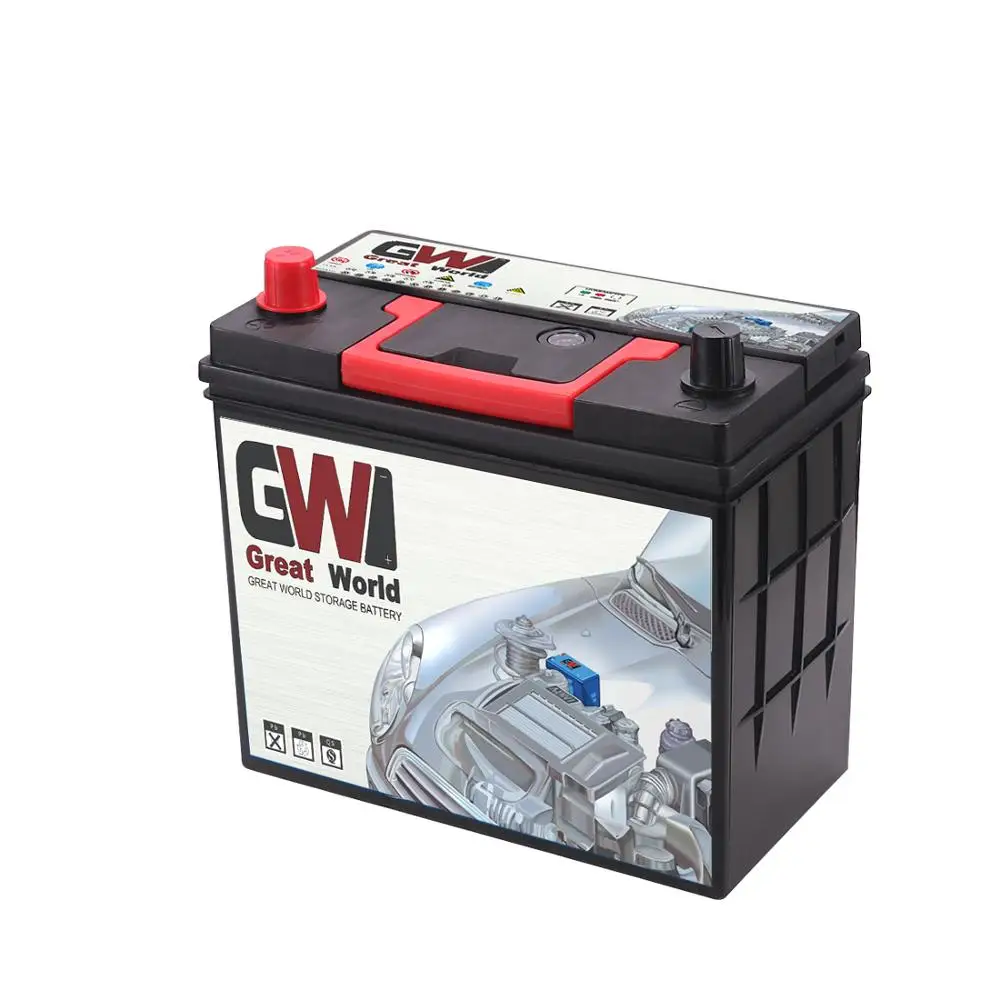 Portable hybrid 12v 45ah maintenance free lithium ion car battery with high quality
