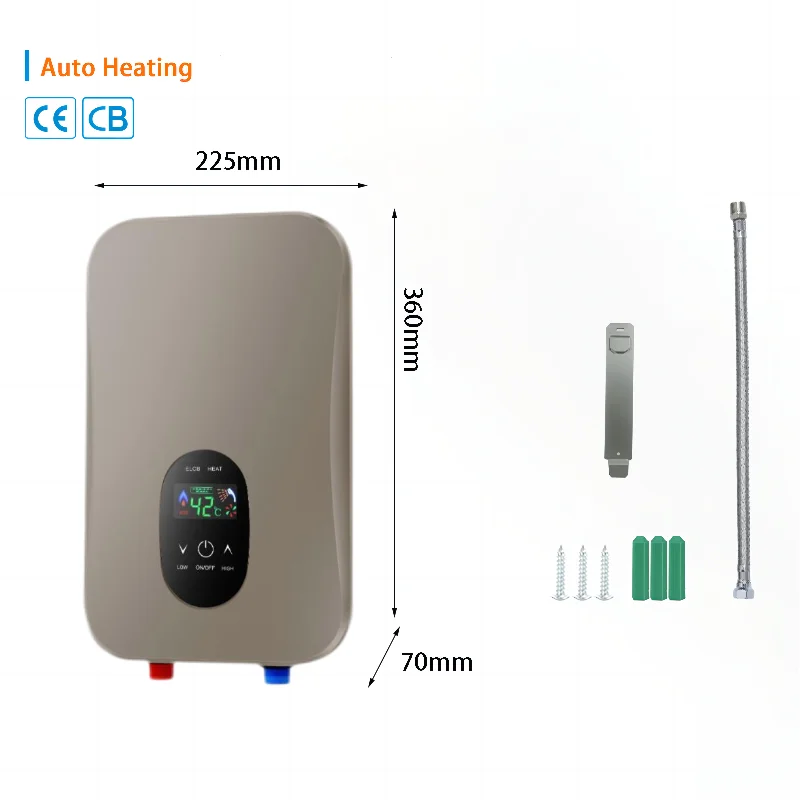 Low Price High Quality Portable Electric Shower Water Heaters For Bathroom Hot Shower