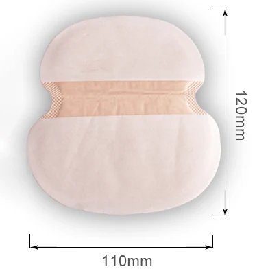 HD120 Disposable Breathable Underarm Armpit anti Sweat Pads for shin man and women