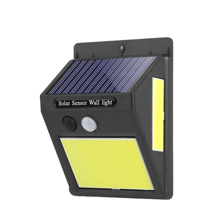 Balcony Courtyard Lighting Outdoor Waterproof Wall Mounted Motion Sensor Solar Street Lamp 6W Solar Energy Led Garden Light