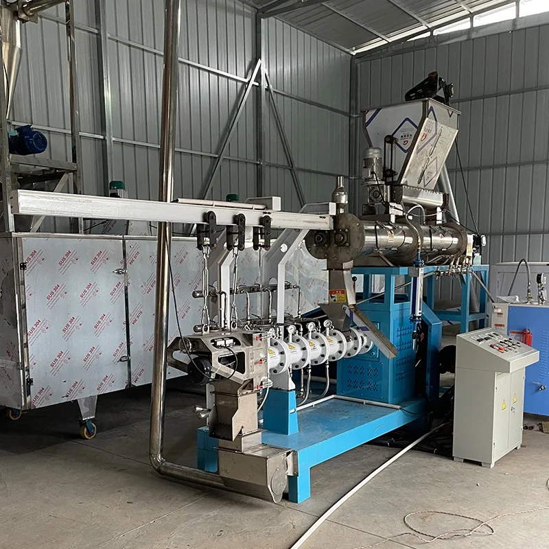 Feed processing machines animal/pet/dog/cattle/fish food extruder