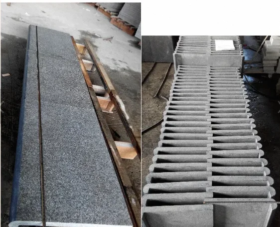 Most Strong Granite Pearl Black Non-slip Swimming Pool Edge Tiles and Borders Black Pe arl Granite Tile