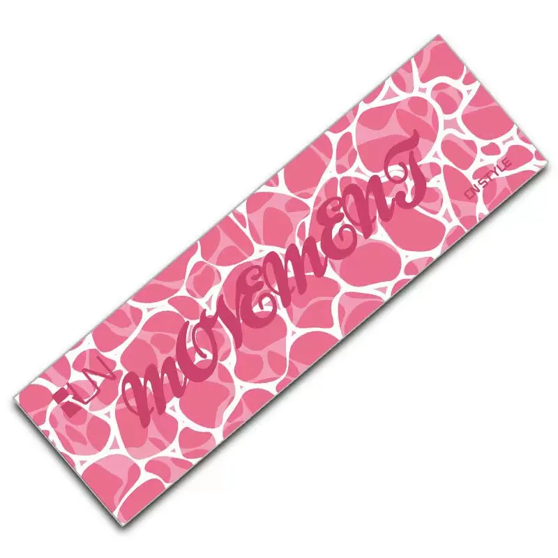 Cool feeling sports gym sweat wiping badminton running basketball special printed sweat absorbing towel