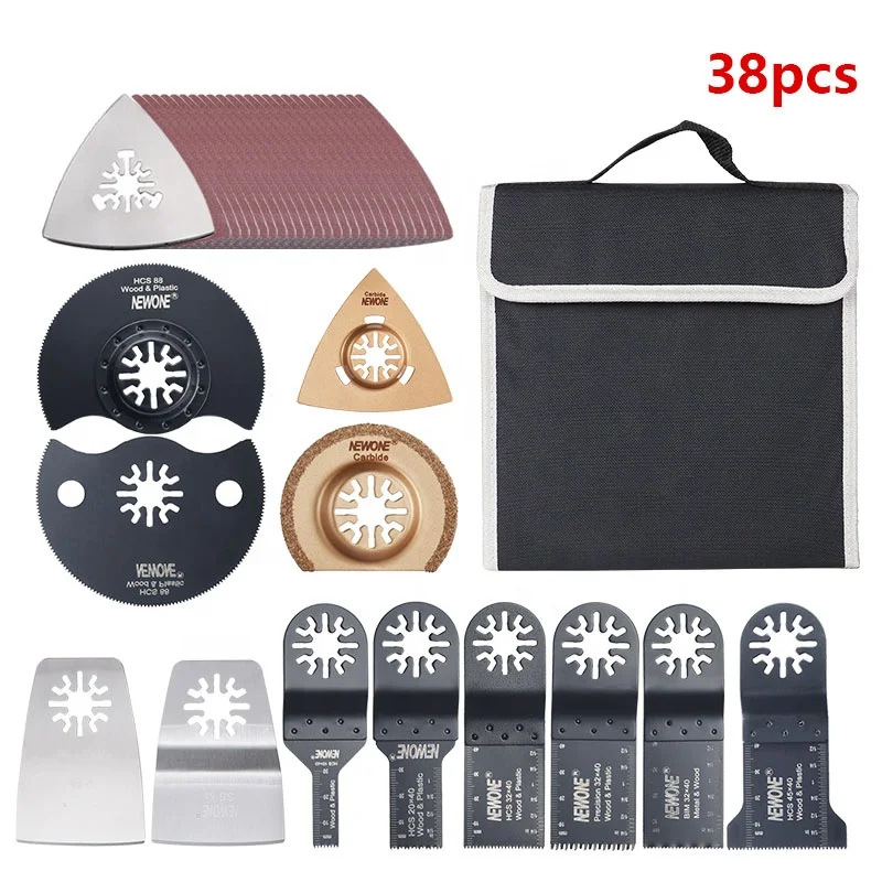 NEWONE Oscillating Saw Blades Multi Tool Accessories Renovator for Fein,Multi-Master,BOSCH Trimmer Power Tools