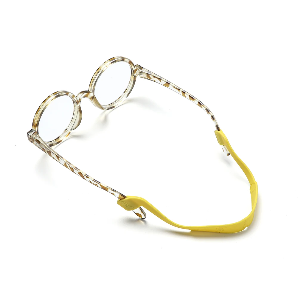 Silicone Eyeglass Chains Strap For Kids Eyewear Retainers Sports Anti-slip Elastic Cord Holder