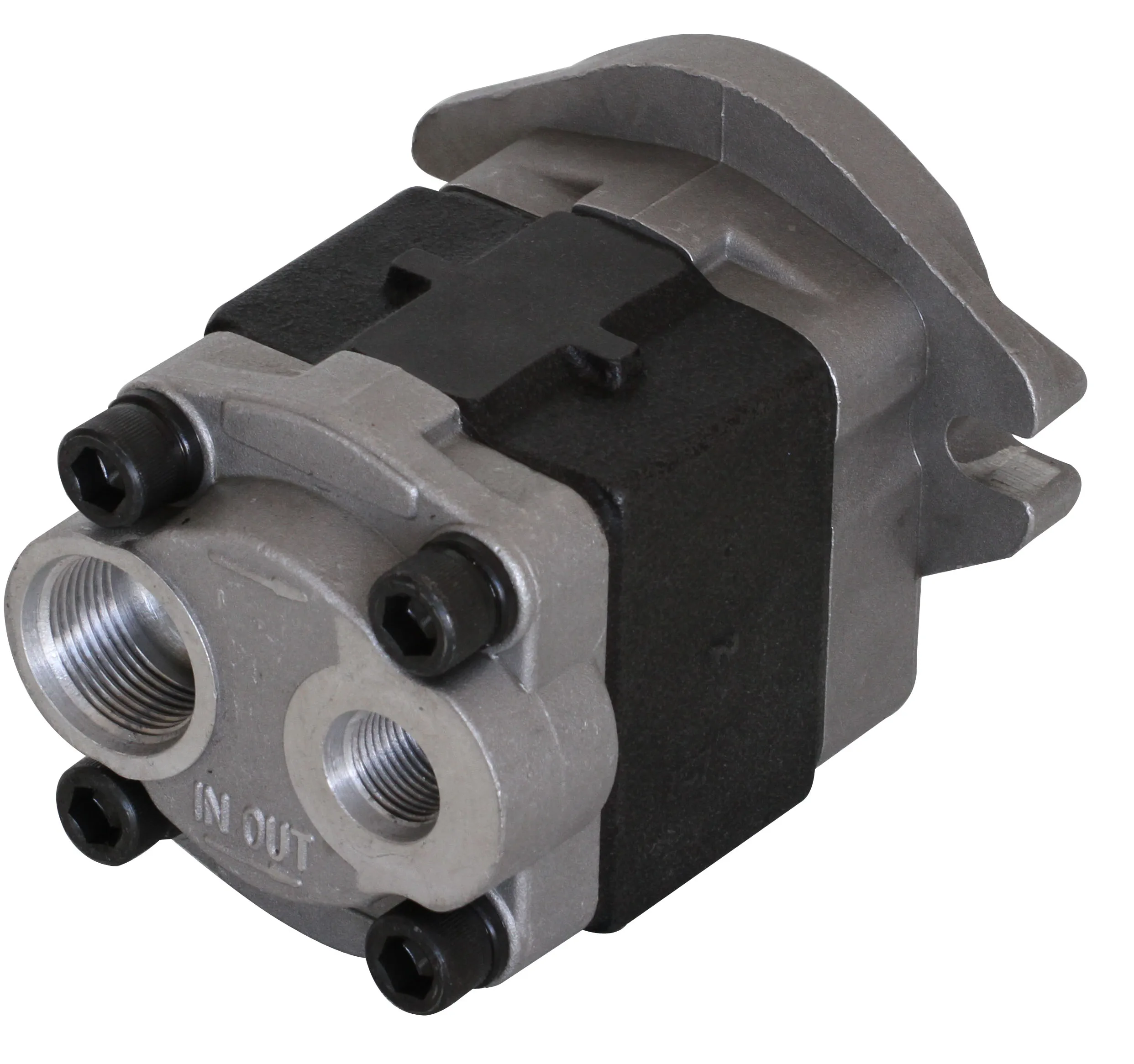 China Supplier Reversible Double Hydraulic Gear Pump Group 2.5