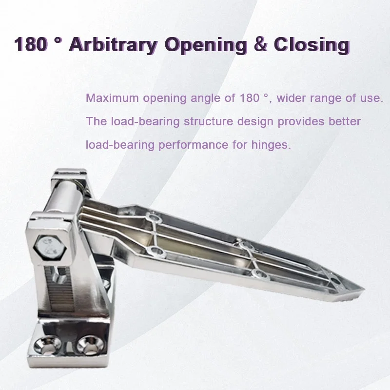 Heavy Duty 4-1 Zinc CX-1460 Adjustable Door Hinges for Refrigeration Units