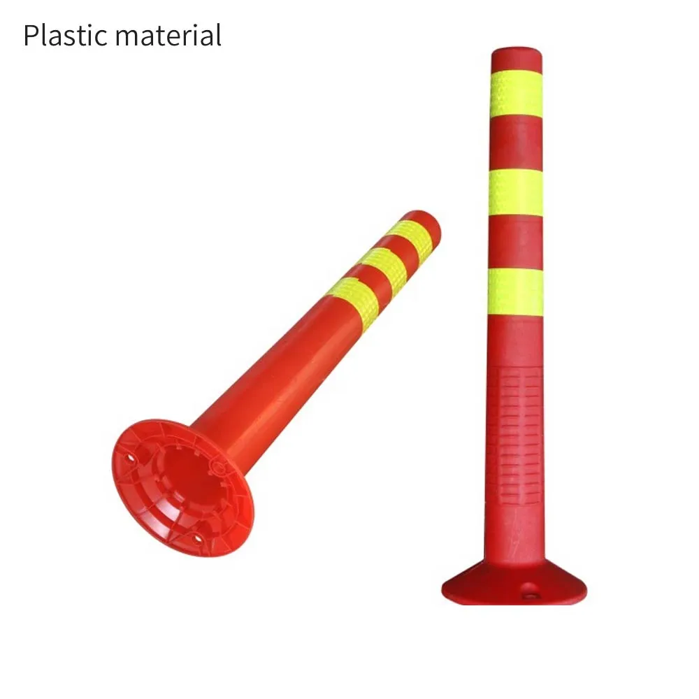 HCSP Warning Road Bollard EVA Reflective Flexible Traffic Delineator Post