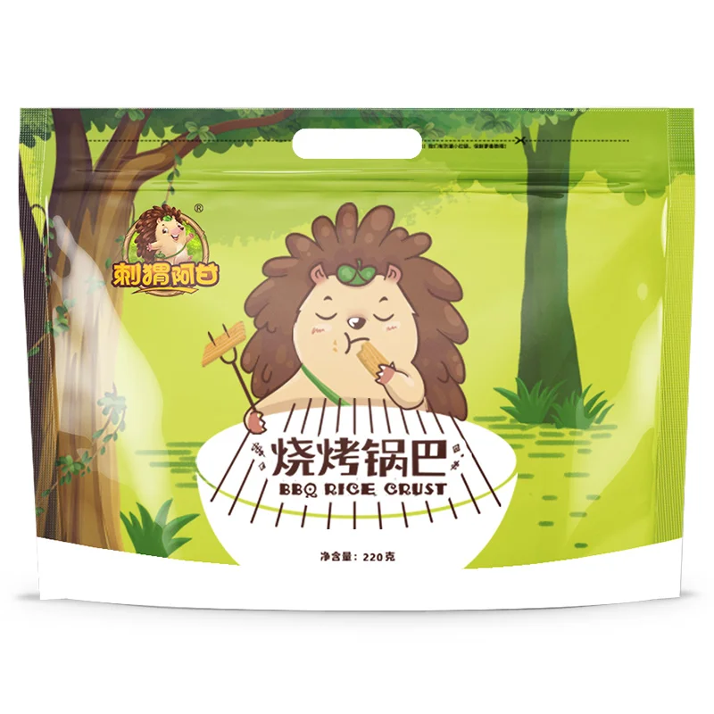 Chinese traditional snacks food yummy Spicy Chips of rice 220g snacks chips halal snacks