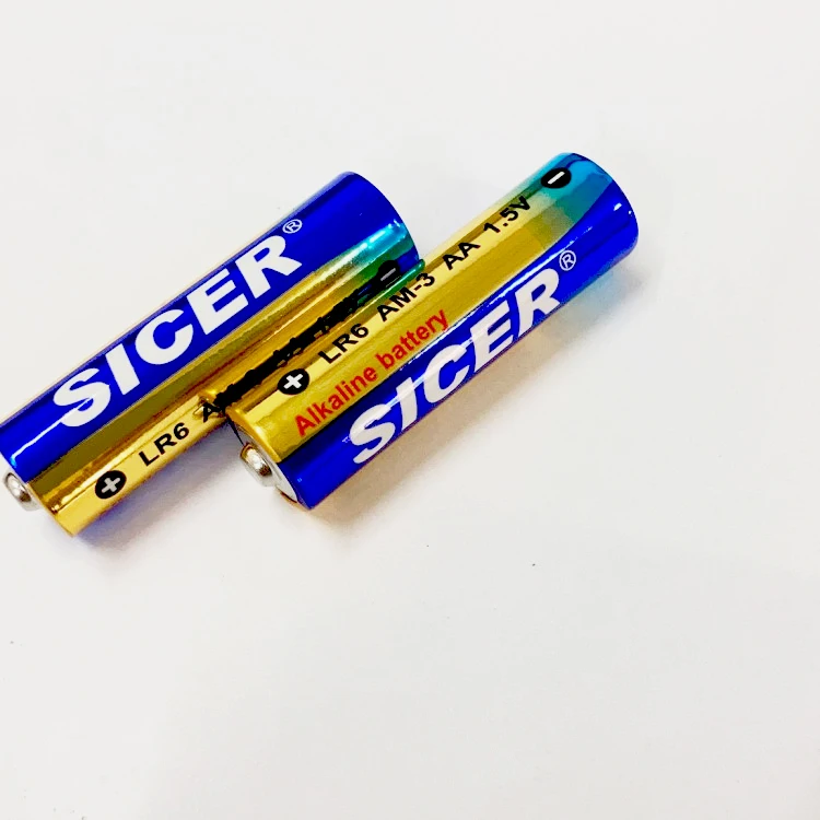 Carbon zinc manganese PVC jacket camera battery 1.5v 2000mAh cheap AA r6 durable dry batteries