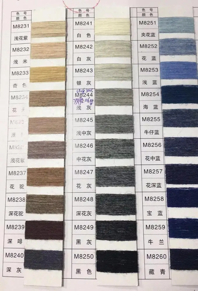 
80%alpaca wool 20% nylon knitting yarn for sweater. 