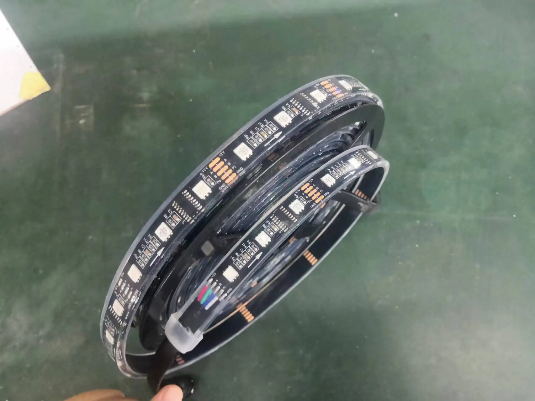 DC 24V 12V ucs512 smd 5050 60 leds rgb dmx 512 16.4ft 300leds IP20 IP65 IP67 IP68 color change flexible dmx rgb led strip