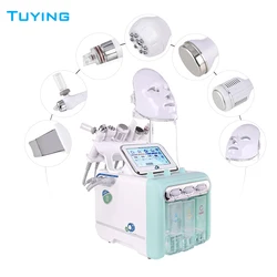 h2O2 hydro water jet peel  hydrodermabrasion device 7 en 1 facial dermabrasion hydra microdermabrasion machine