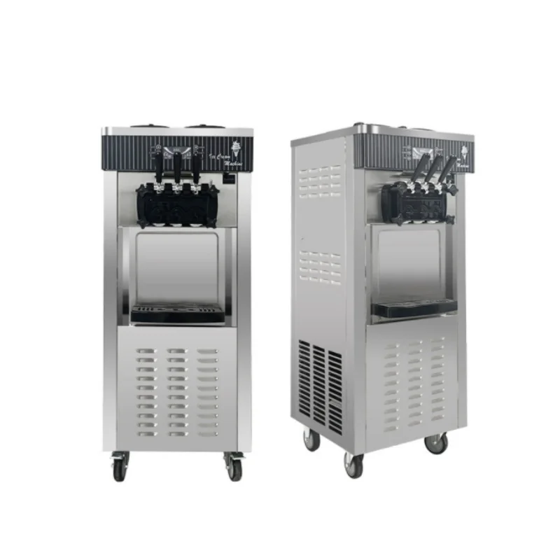 Commercial Home Use Soft Serve Ice Cream Making Machine 20-28L/H High Production Ice Cream Maker Making Machine for Sale